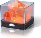 Touch Himalayan Salt Lamp with Smart Heating Essential Oil System, 6-Way Dimm...