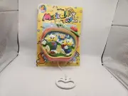 Tin Kong Musical Mobile Toy Bunnies New Old Stock Pull Cord Tested Works NOS