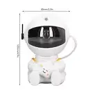 Star LED Night Light Projector Astronaut Shape Star Projector Lamp RGB New