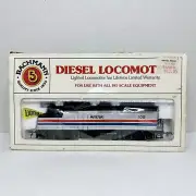 Bachmann HO Scale Equipment Diesel Locomot Amtrak #100 New With Factory Box