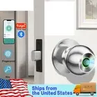 WiFi Smart Fingerprint Door Lock Biometric Door Lock With Handle App Control USA