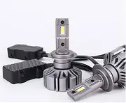HAN-Store Fit for S5 H8 H11 HB4 9006 PSX24W H16 H7 HB3 9005 Fanless Led Car Fog Light Bulb 60W 12V 6000K Canbus Auto Led Headlight Lamp (Emitting Color : 2PCS 6000K, Socket Type : PSX24W)