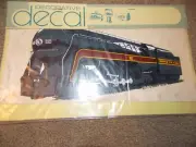 John Terry Decorative Decal Steam engine vintage locomotive L & N 611