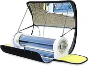 Portable Solar Stove Solar Oven, Solar Cooker for Effortless Outdoor Cooking, 4.5L Large Capacity Camping Stove with Thermometer Ideal for Camping Or Hiking