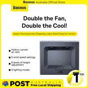 Baseus Laptop Holder with Double Turbo Cooling Fan Multi-height Adjustable