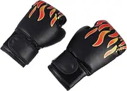 GANAZONO 1Pair Enhanced Boxing Gloves for Training Stylish Fingerless Design with Proper Fit Durable Material for Youth Kickboxing Sparring Comfortable Mitts for Daily Use