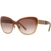 BURBERRY-BE3088-121913 Light Gold Brown Gradient