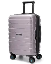 Carry On Luggage 22x14x9 Airline Approved with TSA Lock,20 Inch Rose Purple