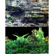 Aqua One Background 61x120cm Black Plant Layer Rock #5 (29525)