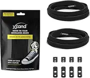 [Xpand] No Tie Shoelaces System with Elastic Laces - One Size Fits All Adult and Kids Shoes.
