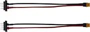 2Pcs Battery Discharge Connector 4Pin Male XT60 Female Ebike Battery Cable for Hailong 1-2/G80 E-Bike Cycling Parts