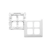 Clipsal Prestige Series P2000 Switch 4Gang Grid_Cover P2034/2VH-WE