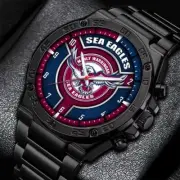 Manly Warringah Sea Eagles NRL Personalized Steel Watch For Fan