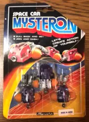 Rare NOS Mysteron Vintage Space Car Marushin Japan New Blister Pack Pull Back