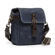 ONA BOND Street - Canvas Bag Navy Blue