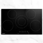 Devanti 90cm 6-Zone Electric Ceramic Cooktop w/ Touch Controls
