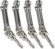 4Pcs Stainless Steel Shaft Universal Joint Driveshaft Fit For 1/10 RC Truck SLASH Stampede Hoss HQ727