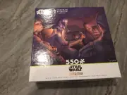 Star Wars Mandalorian Thomas Kinkade An Uneasy Alliance 550 PC Puzzle New Ceaco