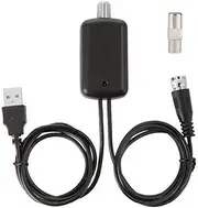 Nicoone 25dB HD Signal Indoor TV Aerials Booster, Antenna Amplifier for TV With Signal Booster