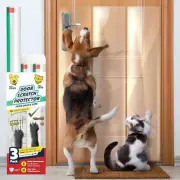 3-Pack Door Protector from Dog Scratching - 3 X 40" X 8.2" Cat Scratch Door Fram
