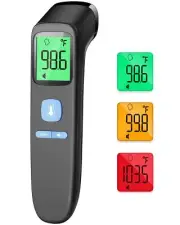 No-Touch Forehead Thermometer for Adults, Infrared Digital Thermometer