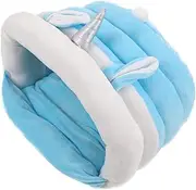 VERDANVERSE Adorable Unicorn Cat Nest House Sleeping Bed Cage for Cats All Season Use Comfortable for Travel Home for Pets