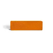 LED Autolamps Amber Reflex Reflector with 3M Tape Truck Caravan Box of 100