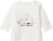 [United Colors of Benetton] Unisex Baby M/L 3atna 105i T-Shirt, Yellow