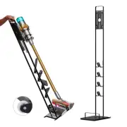 Vacuum Stand Compatible for Dyson V15 V11 V10 V8 V7 V6 with Wheels,Metal Stor...