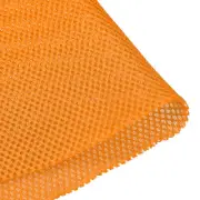 Speaker Grill Cloth 1x1.45M Polyester Fiber Stereo Mesh Fabric Orange