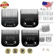4PCS Detachable Dog Grooming Replacement Blades for Andis/Oster/Wahl Clippers