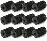 For Polaris Pool Cleaner Parts, MiMoo 12 Pack Sweep Hose Tail Scrubbers Replacement for Sweep Pool Cleaner Fits Polaris 180 280 360 380 480 3900, Polaris Pool Cleaner Backup Filter Parts