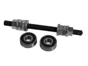 Skyway BMX Tuff Front Axle Kit Silver Retro 3/8" (10 mm) Sealed