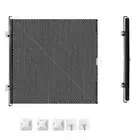 Barrier Retractable Fence Gate Folding Pet Safety Enclosure Home