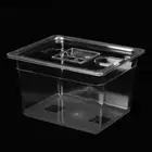 11L Container, Thickened Food Grade PC Collapsible Hinged Sous Vide Container wi
