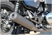 Special Parts Tadao GB350 8BL-NC59 GB3-PB-24 Power Box Silencer, Black Edition