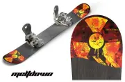 Snowboard Tip Decal Graphics sticker fits Burton,Capita,K2,GNU,LIB - MELTDOWN