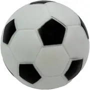 WagTime Vinyl Soccer Ball, 9cm - Keeps Your Dog Entertained for Hours, Variety of Shapes and Sizes, Extra Fun and Stimulation - Ideal for Playtime Stimulation and Bonding with Your Pet