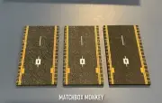 Airplane Runway Connectible Foam Pieces for Model Diecast Planes Helipad Airport