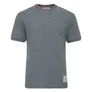 [Thom Browne] Short Sleeve Rib Cuff Tee