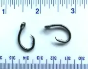 100 GT 4X strength L2004 Offset Black Nickel Circle Hooks size 2