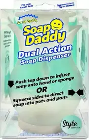 Scrub Daddy Dispenser, White, One Size