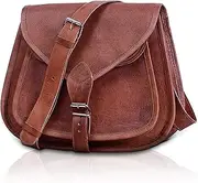 [Komal's Passion Leather] Leather Crossbody Bag for women purse tote ladies bags satchel travel tote shoulder bag by KPL