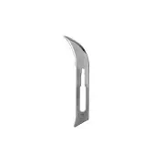 Hu-Friedy 12D Sterile Scalpel Blade, Stainless Steel, Box of 100 - 40-812B