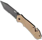 Smith & Wesson M2.0 M&P Rescue Folding 3.27" Black Oxide Coated Tanto 1100076
