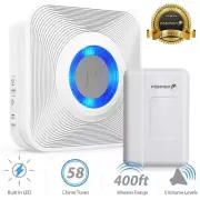 Wireless Window/Door Open Entry Security Alarm Doorbell 52 Chime Magnetic Sensor