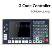 TC5520H 2 Axis CNC Controller System G Code Motion Controller w/ MPG For CNC tps