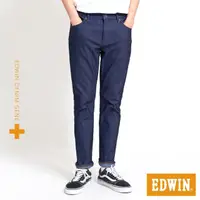 在飛比找momo購物網優惠-【EDWIN】男裝 PLUS+ 超彈EJ2窄管牛仔褲(原藍磨