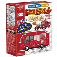 在飛比找松果購物優惠-+東瀛go+ tomica 多美汽車餅乾 40g 日清汽車餅