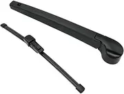 Rear Wiper Blade Arm Set Replacement for Volkswagen Golf 6 7 MK6 MK7 VW GTI 2010-2021 Back Glass Wipers, Factory OE Style Rear Windshield Wiper Arm & Wiper Blade 5K6955707B